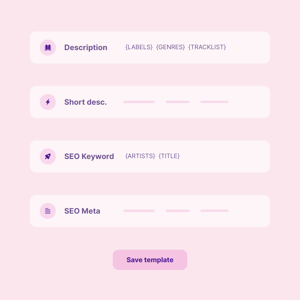 Field Mapping Template